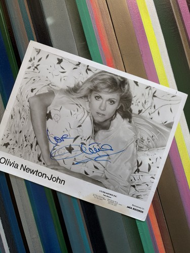 Signed olivia newton - olivia,