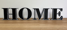 Home Word Freestanding Capital Home Decor Letters Ornament Sign Decoration Gift