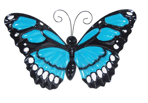 Large metal butterfly - large, with