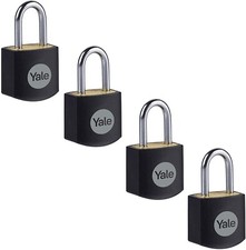 Yale brass padlock-  15MM