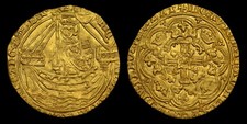 RICHARD II GOLD NOBLE, TYPE IB