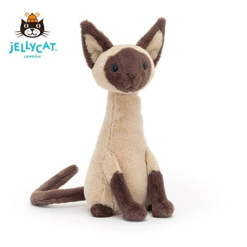 Rare jellycat iris siamese cat - rare,