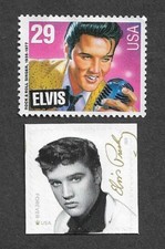 ELVIS PRESLEY STAMPS SINGER