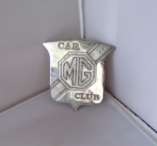 Vintage car club grille - car,