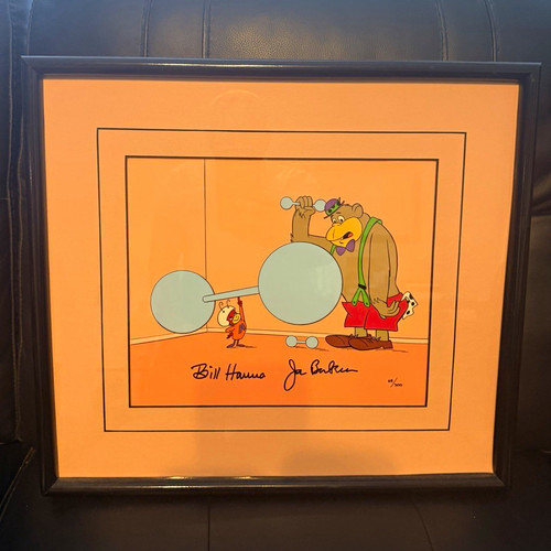 Hanna barbera signed cel - hanna-barbera,