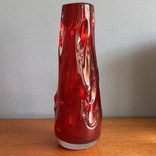 Vintage Whitefriars Ruby Red
