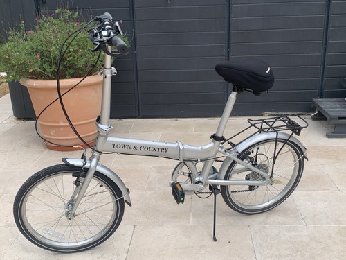 Folding commuter bike town - folding,