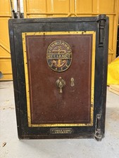 Antique John Tanns Reliance Cast Iron Large Security Safe