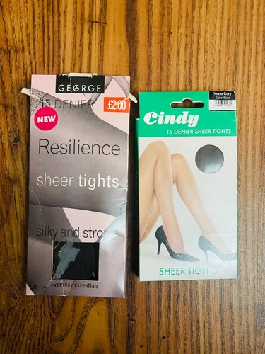 Bundle pairs grey tights - bundle,