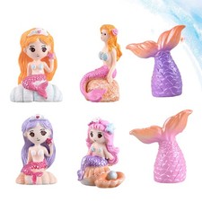  6 Pcs Resin Decoration