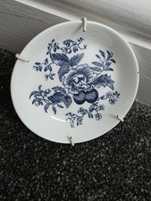 Miniature PlateReproduction of Early Worcester Circa 1760bone china in England.