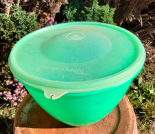 Vintage retro green Tupperware