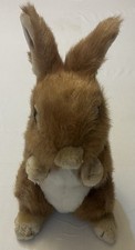 brown and white rabbit 40cm