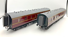 2 KITBUILT O GAUGE LMS MAROON