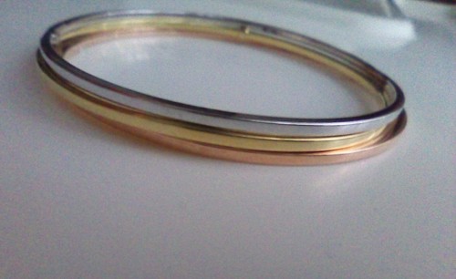 Gold slave bangle - slave, carat
