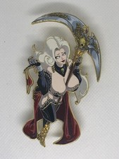 Fanmade Lady Death Scythe LE Mature Enamel Pin Metal Badge Pin