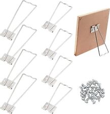 FINGERINSPIRE 11pcs 2 Style Photo Frame Easel Back Stand with Screws