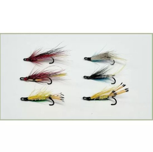Double hook salmon - hook, flies