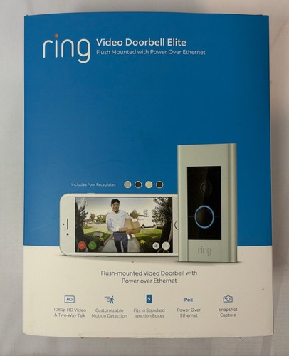 Ring video doorbell elite - ring,