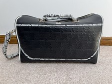 River Island LARGE Weekend travel bag - Monochrome - Broken handle