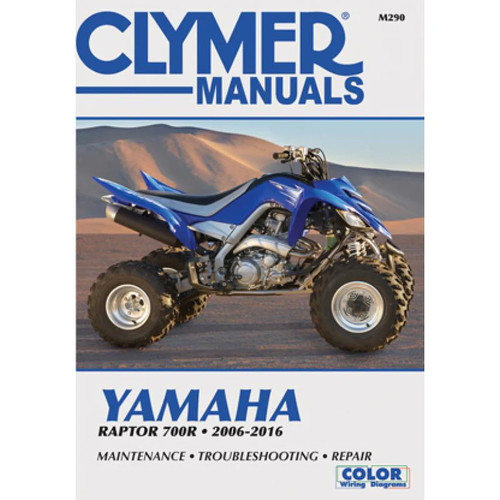 Clymer yamaha raptor 700r - clymer,