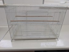 6x Wire Budgie Breeding Cages 60x40x40  Pull out Trays & Perches - Used