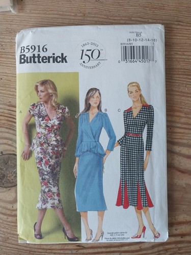 Butterick b5916 dresses sewing - dresses,