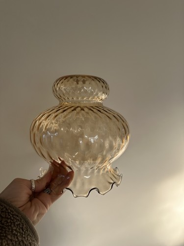 Vintage amber hue tint glass - vintage,