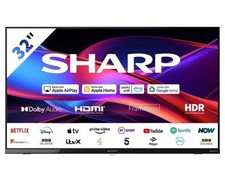SHARP 1T-C32GD2725K Roku TV 32" Smart HD Ready HDR LED TV