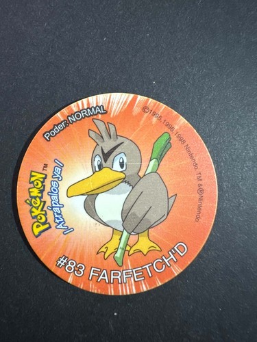 Pokemon tazo farfetchd - tazo, #83