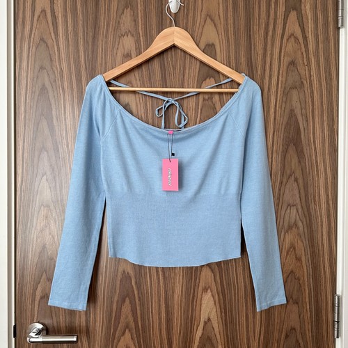 Edikted blue knitted - edikted, ribbed