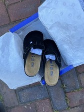 BIRKENSTOCK BOSTON Clogs  Size 5/38  ) Black