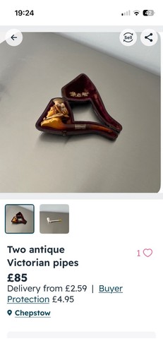 Antique pre 1900 - 2, pipes