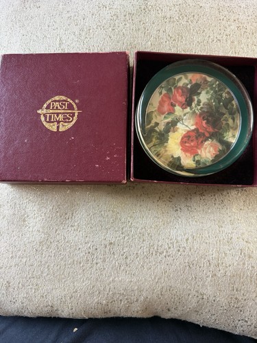 Vintage past times glass - vintage,