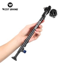 WEST BIKING 400 PSI High Pressure Front Fork Rear Shock Bike Pump Schrader Valve