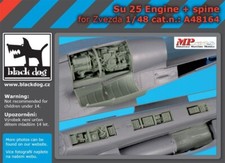 A48164 , SU-25 engine + spine