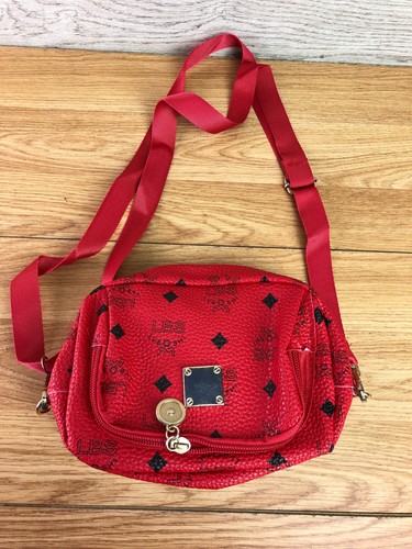 Lbs red monogram - red, bag