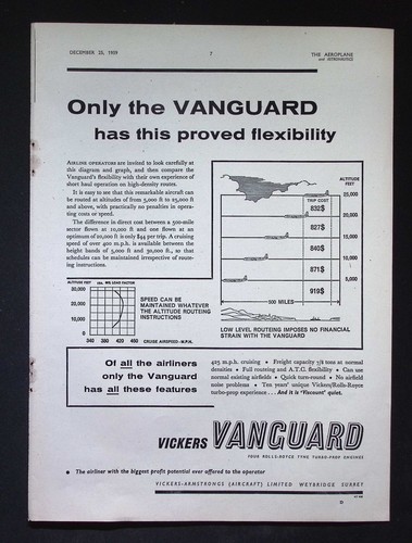 Original 1959 advert vickers - original,