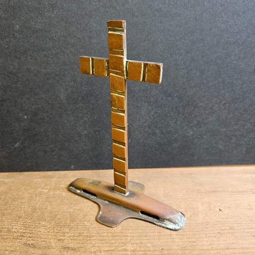 Trench art cross - trench, from