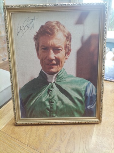 Lester piggott signed - lester,