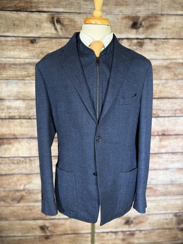 Corneliani wool linen blazer - corneliani,