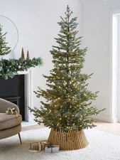 7ft elegance pre lit christmas - lit,