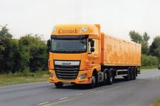COL PHOTO: CURNOCK DAF ARTIC BULKER TRAILER - BF65 KCL