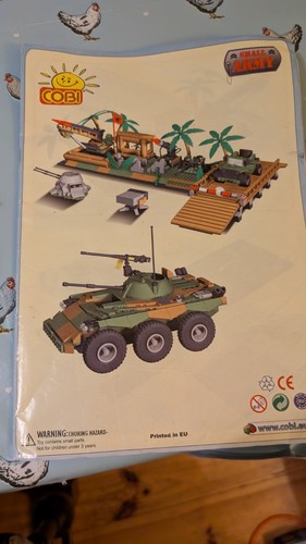 Cobi play set small - army, not