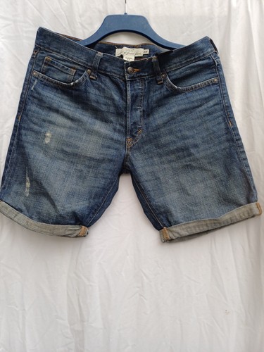 Men blue botton fly - h&m,