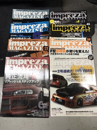 Rare jdm impreza magazine - rare,
