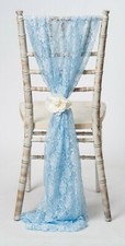 Light Blue Lace Vertical