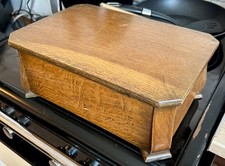 Vintage wooden jewellery box