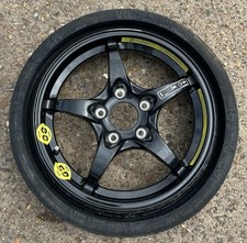 MERCEDES C CLASS W203 SLK R170 15" ALLOY SPACE SAVER SPARE WHEEL & TYRE. #96.