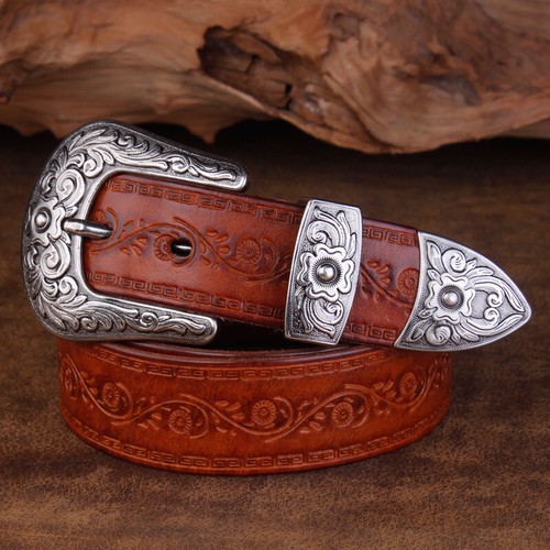 Vintage genuine leather men - genuine,